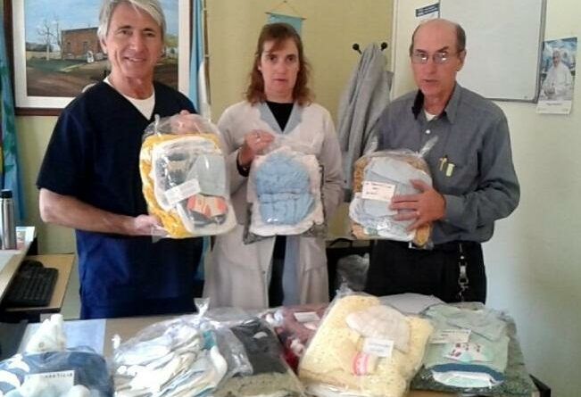 Canastilla solidaria para recién nacidos