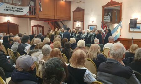 ENCUENTRO DE COROS EN EL CENTRO VASCO