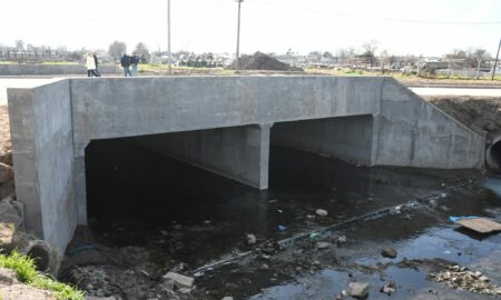 QUEDÓ HABILITADO NUEVO PUENTE EN AVENIDA LISANDRO DE LA TORRE