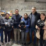 ENTREGA DE LICENCIAS DE CONDUCIR Y CASCOS