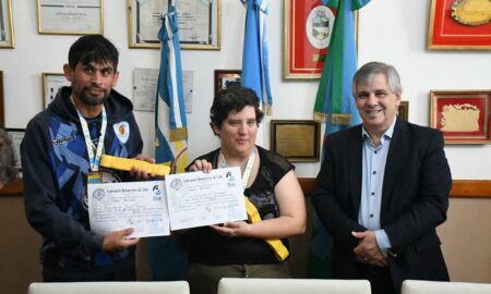 JUDO INCLUSIVO: FUERON DISTINGUIDOS DEPORTISTAS LOCALES