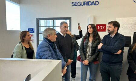EL DIPUTADO NACIONAL PABLO JULIANO VISITÓ LA CENTRAL DE MONITOREO