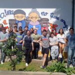 HOGAR "SAN JOSÉ": INAUGURAN MURAL QUE DESTACA VALORES DE LA ANCIANIDAD