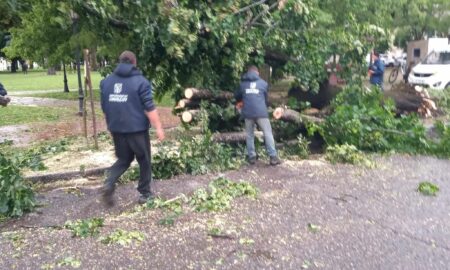 TORMENTA: LOS SERVICIOS DE EMERGENCIA TRABAJARON PARA GARANTIZAR LA SEGURIDAD