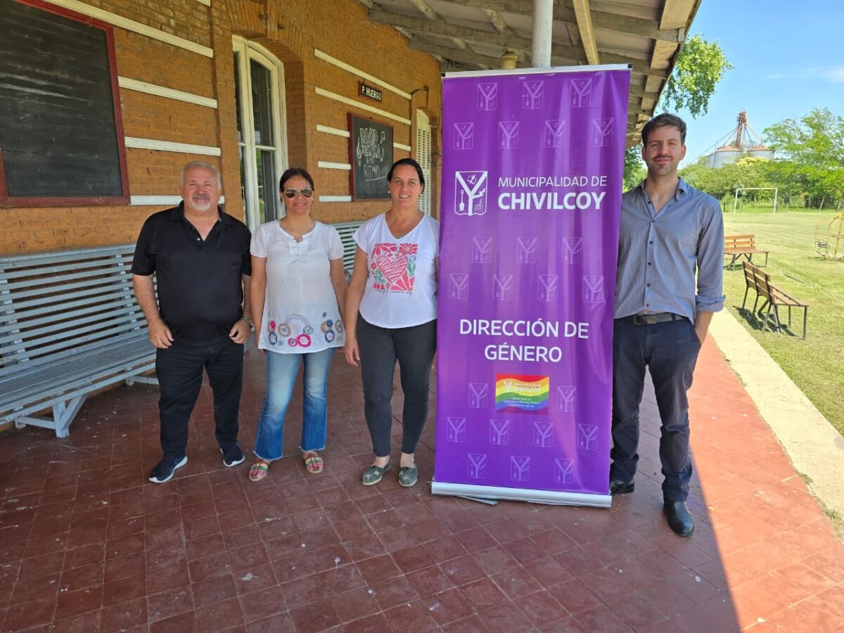 PREVENCIÓN DE VIOLENCIA DE GÉNERO: CULMINÓ EL CICLO ANUAL CON VISITAS A HUERGO Y AYARZA