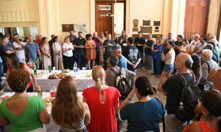 BRINDIS DE FIN DE AÑO: BRITOS DESTACÓ EL ESFUERZO DEL PERSONAL MUNICIPAL EN BENEFICIO DE LOS VECINOS