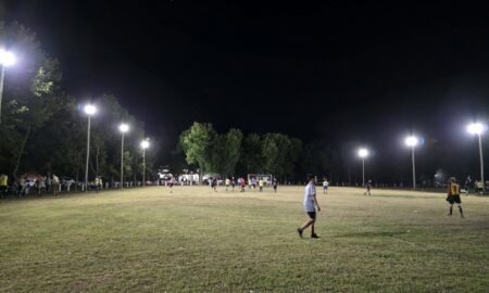 INAUGURAN NUEVA ILUMINACIÓN EN PARQUE MARTIJA: SOLIDARIDAD CON ATIADIM