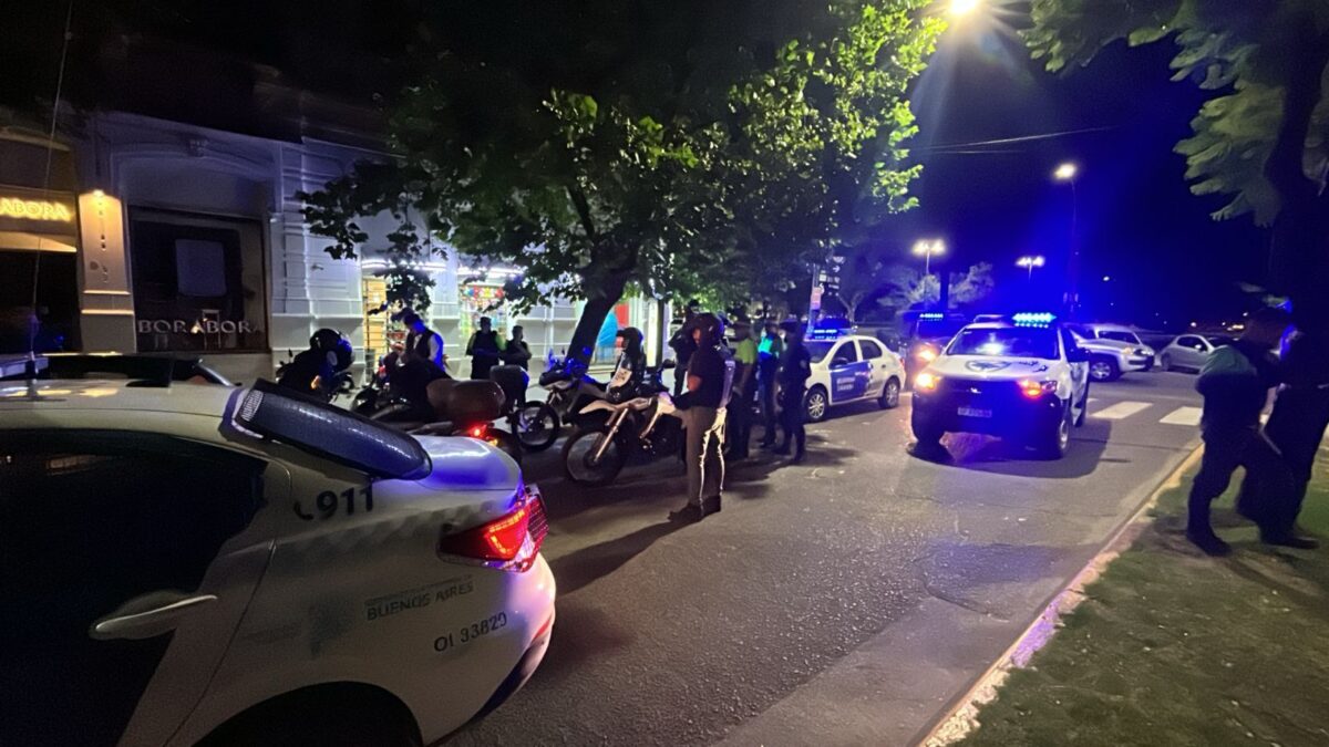 OPERATIVOS EN BARRIO BLANCO, PLAZAS BELGRANO, 9 DE JULIO Y CENTRO DE LA CIUDAD