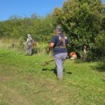 REALIZAN TAREAS DE CONSERVACIÓN Y MEJORAS EN ESPACIOS PÚBLICOS