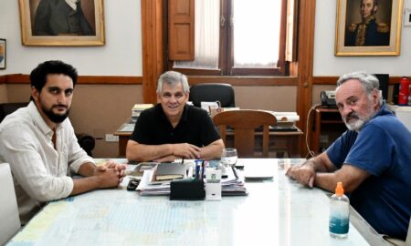 BRITOS RECIBIÓ A DE LA TORRE Y ESPER: "HAY MUCHO POR HACER Y LO PEOR SERÍA NO INTENTARLO"