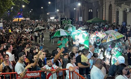 DESBORDÓ DE PÚBLICO EL CORSÓDROMO DE LA PLAZA CENTRAL