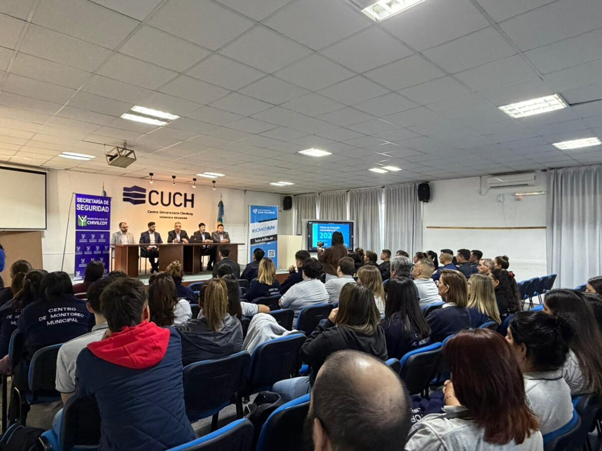 COMENZÓ UN CICLO DE CAPACITACIÓN PARA PERSONAL DE FUERZAS DE SEGURIDAD