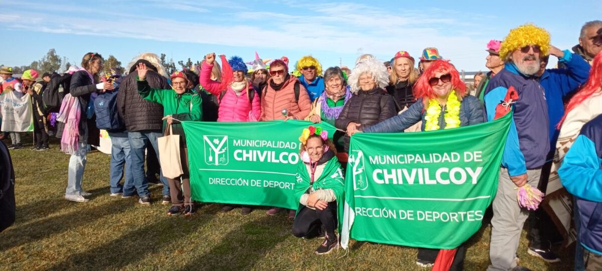 60 REPRESENTANTES DE CHIVILCOY PARTICIPARON EN LAS OLIMPIADAS "VIRGEN DE LUJÁN"