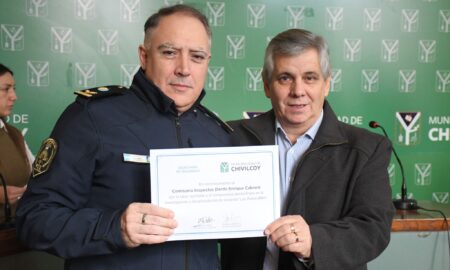 FUE DISTINGUIDO PERSONAL POLICIAL Y DEL CENTRO DE MONITOREO