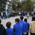 ESTUDIANTES PROMETIERON LEALTAD CON EL CUIDADO DEL MEDIO AMBIENTE