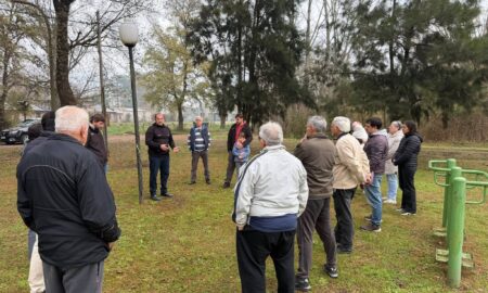 MEJORAS PARA BARRIO "SAN JOAQUÍN": "TRABAJAR CON LOS VECINOS DA RESULTADO" DIJO GENARO