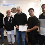 EL INTENDENTE FUE DISTINGUIDO CON CINTURÓN NEGRO HONORARIO DE KARATE