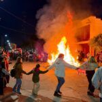 CON GRAN FOGATA SE CELEBRÓ LA NOCHE DE SAN JUAN