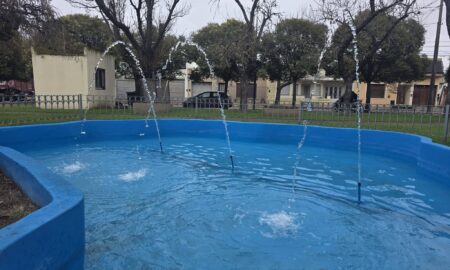 MEJORAS EN PLAZA COLÓN: RESTAURACIÓN DE FUENTES Y NUEVOS JUEGOS INFANTILES