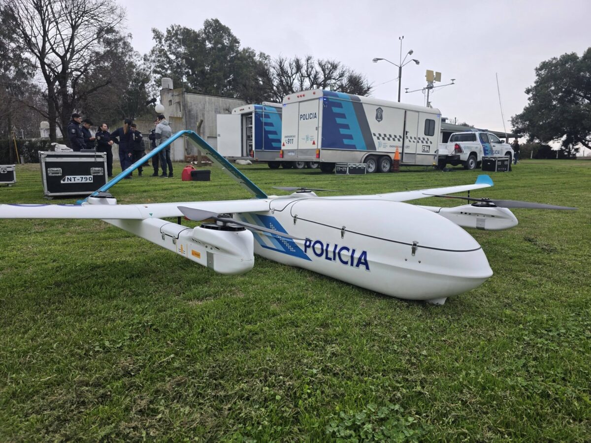PATRULLAN CON DRONES LA ZONA RURAL DE CHIVILCOY