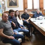 BRITOS CON DIRIGENTES DE LA RURAL: HABLARON SOBRE CAMINOS Y OBRAS