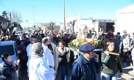 LOS CHIVILCOYANOS CELEBRARON A SAN CAYETANO Y MARCHARON POR PAN Y TRABAJO