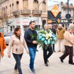 AUTORIDADES DEL GOBIERNO LOCAL RINDIERON HOMENAJE A SAN MARTÍN