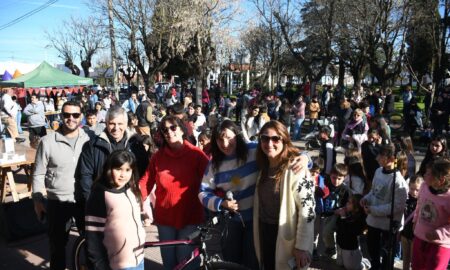 LOS CHICOS TUVIERON SU FIESTA EN MOQUEHUÁ