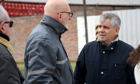 OBRA PÚBLICA: "NO NOS VAMOS A DETENER A PESAR DE LA SITUACIÓN ECONÓMICA"