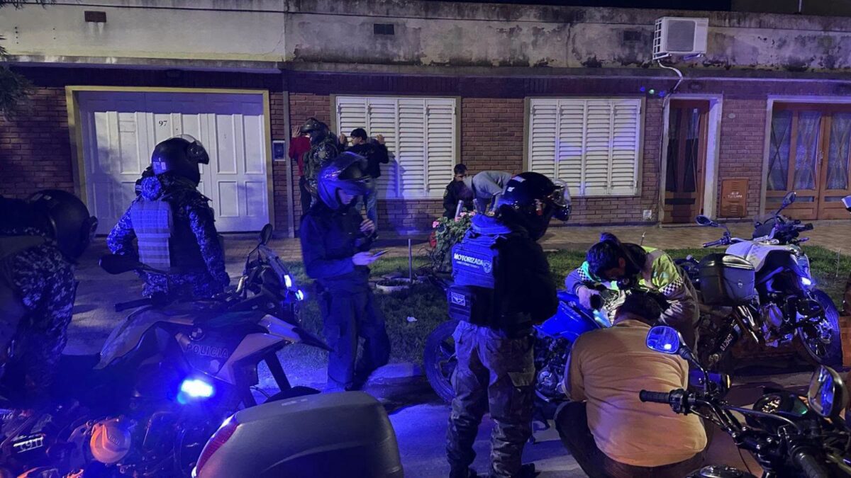 OPERATIVOS POLICIALES MASIVOS: INTERVINIERON 10 FUERZAS DE SEGURIDAD