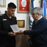 DISTINGUEN A POLICÍA POR DESTACADA ACTUACIÓN