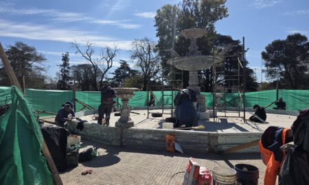 FUENTE DE LA PLAZA CENTRAL: "NOS ENORGULLECE EL TRABAJO QUE SE ESTÁ HACIENDO", DIJO GENARO