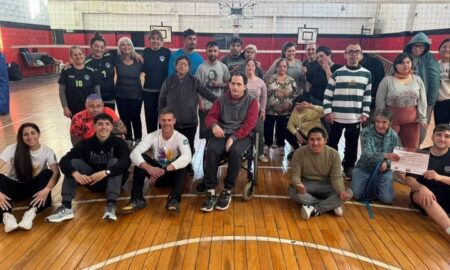 PERSONAS CON CAPACIDADES DIFERENTES PARTICIPARON DE JORNADA DEPORTIVA