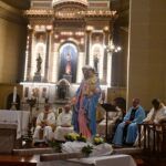 FIESTA DE NUESTRA SEÑORA DEL ROSARIO: SE CELEBRÓ CON LA PRESENCIA DEL OBISPO AUXILIAR