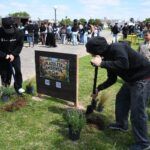 EN LA PLAZOLETA GUERNICA FUE INAUGURADO UN ESPACIO AMBIENTAL
