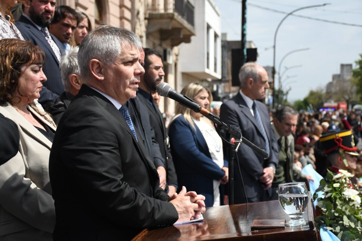 CINCO FRASES QUE DEJÓ EL INTENDENTE EN SU DISCURSO DEL ANIVERSARIO